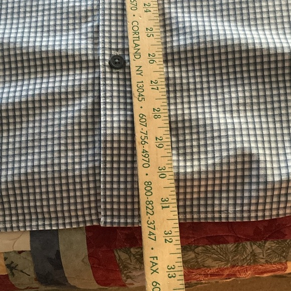 Columbia men’s long sleeve button collar shirt XL geometrical print - Picture 10 of 10